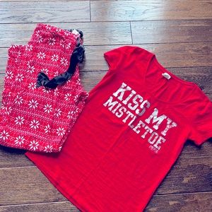 Pink - Christmas pjs